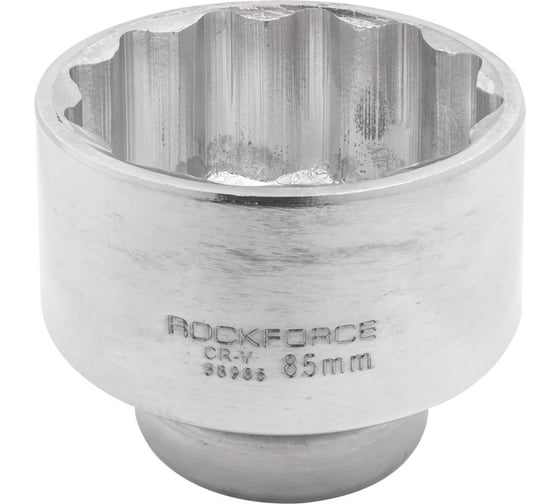 Головка 12-гранная 85 мм, 1"DR Rockforce RF-58985(54325) 1