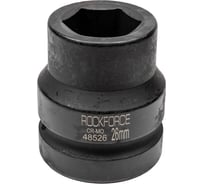 Головка ударная 6-гранная 26 мм, 1"DR Rockforce RF-48526(57538)