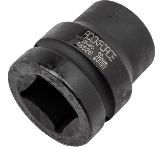 Головка ударная 6-гранная 26 мм, 1"DR Rockforce RF-48526(57538)