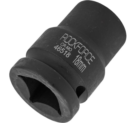 Головка ударная 6-гранная 18 мм, 3/4"DR Rockforce RF-46518(56710)