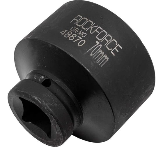 Головка ударная 12-гранная 70 мм, 1"DR Rockforce RF-48870(57555)