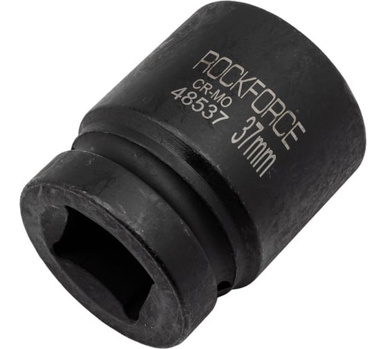Головка ударная 6-гранная 37 мм, 1"DR Rockforce RF-48537(57542)