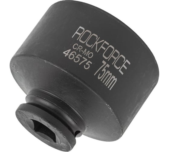 Головка ударная 6-гранная 75 мм, 3/4"DR Rockforce RF-46575(57523)