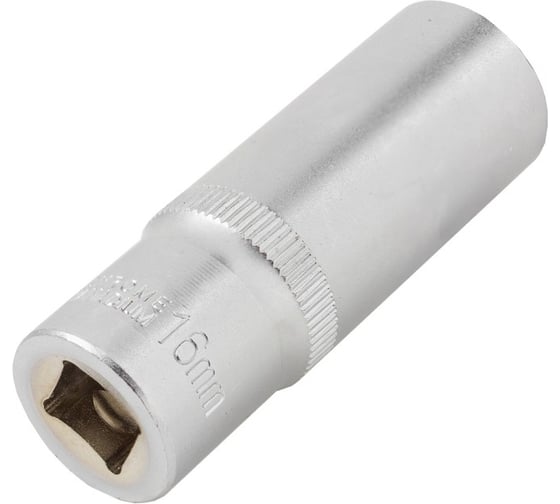 Головка глубокая 6-гранная 16 мм, 3/8"DR Rockforce RF-5356316(57619)