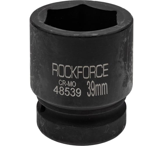 Головка ударная 6-гранная 39 мм, 1"DR Rockforce RF-48539(57543)