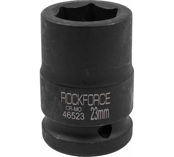 Головка ударная 6-гранная 23 мм, 3/4"DR Rockforce RF-46523(56712)