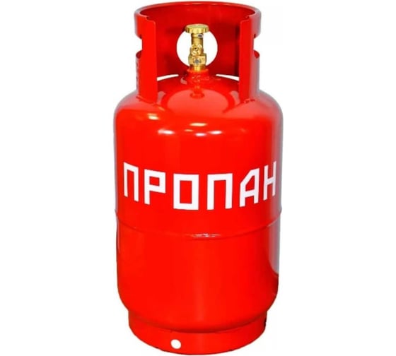 Баллон газовый 12 л с вентилем с ПК НЗГА 00000001155