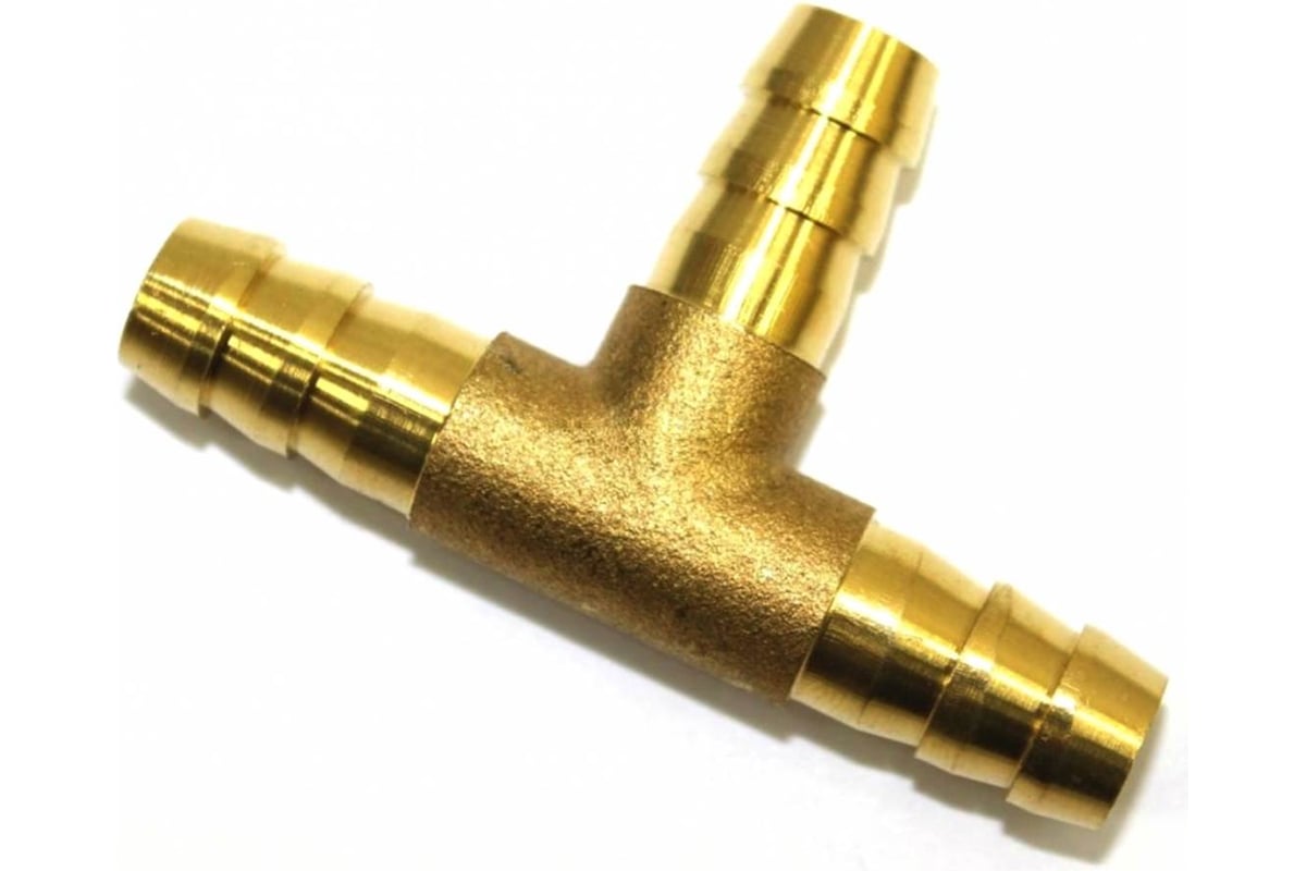 GasFit Штуцер тройник, для соединения шлангов диаметра 9 - 12 мм ...