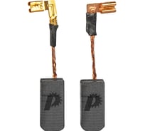 Щетка графитовая для DeWALT (аналог N257700) 6.3x8х17 мм, автостоп, 2 шт ПРАКТИКА 917-193