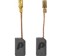Щетка графитовая для DeWALT (аналог 1003859-00) 6.2x8х13.5 мм, автостоп, 2 шт ПРАКТИКА 790-588