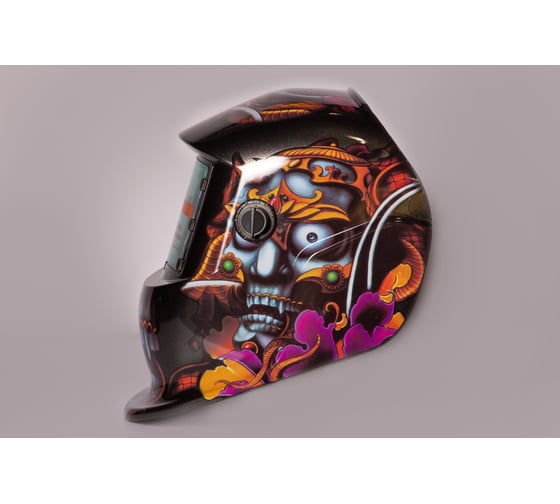 Маска сварочная (Welding Mask) рисунок Хэллоуин PLAZWELD PWE1628