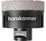 Коронка алмазная 68 мм, М14 для УШМ Hanskonner H1055-10-68 1