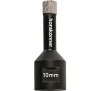 Коронка алмазная 10x60 мм, M14 для УШМ Hanskonner H1055-10-10