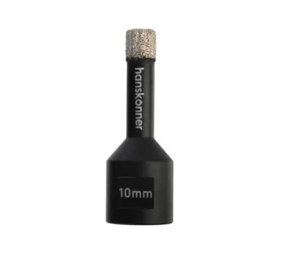 Коронка алмазная 10x60 мм, M14 для УШМ Hanskonner H1055-10-10 1
