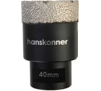 Коронка алмазная 40x60 мм, М14 для УШМ Hanskonner H1055-10-40