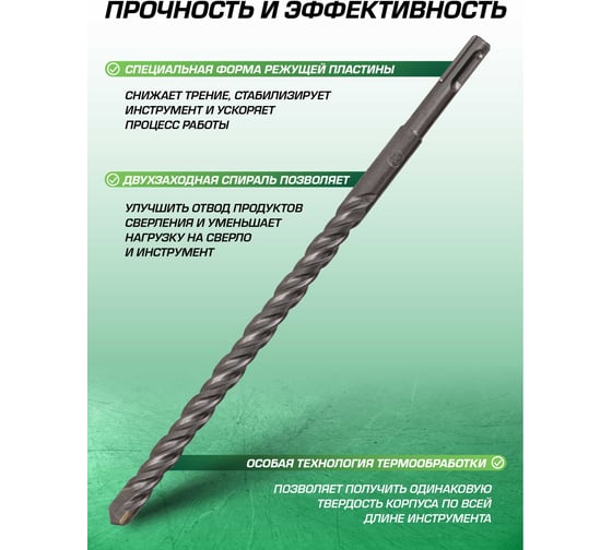 Набор сверл и штроберов Rockforce 17 предметов, в блистере RF-23586(51987)