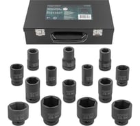 Набор головок ударных глубоких 6-гранных 1"DR, 14 предметов Rockforce RF-8152-5MPB(55007)