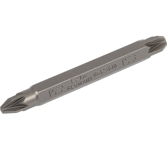 Бита двухсторонняя Industrial PZ2/PZ3, 60 мм Felo 06123610 1
