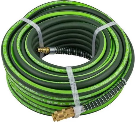 Шланг резиновый воздушный армированный с фитингами 10x16 мм, 20 м Forsland Forsland-AHF-2010(57982)