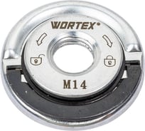 Гайка быстрозажимная для УШМ M14, блистер WORTEX 0323289