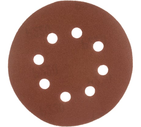 Круг шлифовальный на велюровой основе (8 отверстий; Р220) GROSSMEISTER 011105220