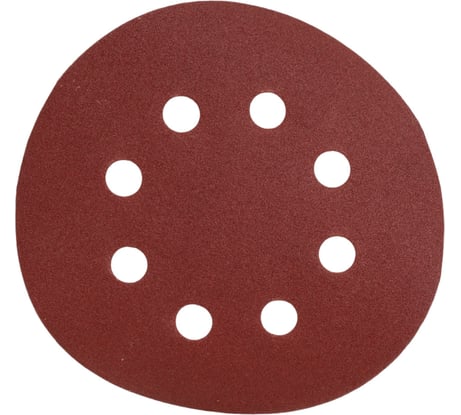 Круг шлифовальный на велюровой основе (8 отверстий; Р180) GROSSMEISTER 011105180