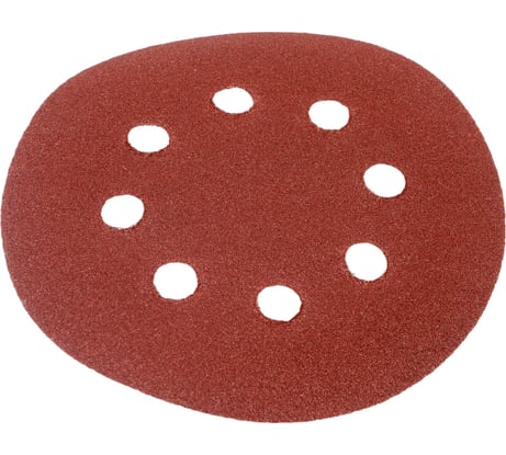 Круг шлифовальный на велюровой основе (8 отверстий; Р150) GROSSMEISTER 011105150