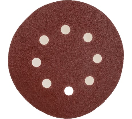 Круги шлифовальные на велюровой основе (8 отверстий; Р100) GROSSMEISTER 011105100