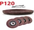 Лепестковый шлифовальный круг 125 мм, гибкий, P120 Vitatools FD-Pm-15000-125-P120 2