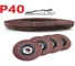 Лепестковый шлифовальный круг 125 мм, гибкий, P40 Vitatools FD-Pm-15000-125-P40 2
