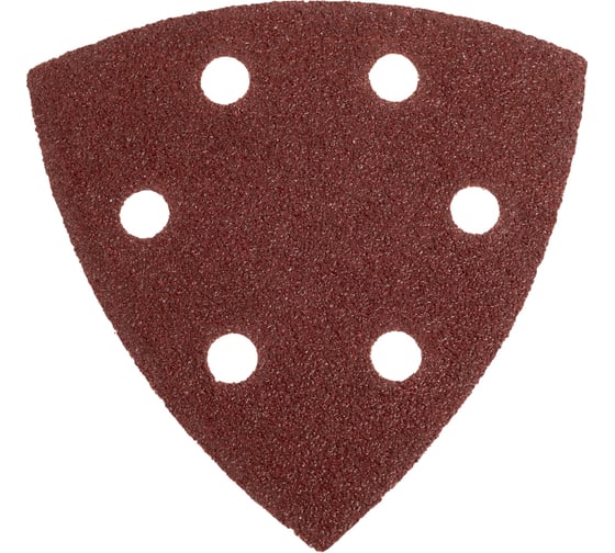 Набор шлифовальных листов дельтавидных, 90 мм, Р80, 10 шт Vitatools T-P80-90-10-6 1