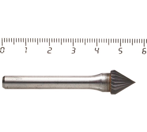 Бор-фреза твердосплавная по металлу (Коническая 60°) J1008M06 TORGWIN T136952