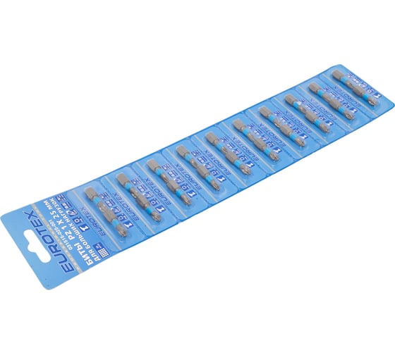 Биты для больших нагрузок (10 шт; PZ1; 25 мм) ЕUROTEX 031515-025-001