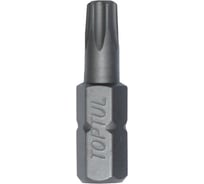 Бита TORX с отверстием T10, 25 мм, 1/4 дюйма TOPTUL FSGA0810