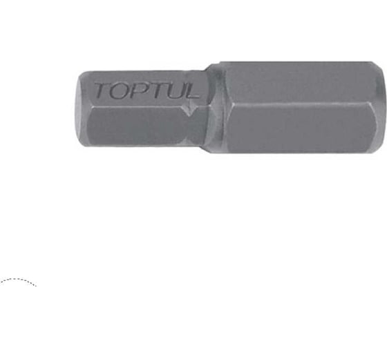 Бита шестигранная HEX 6 мм, 30 мм, 10 мм TOPTUL FSDA1206 1