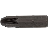 Бита крестовая PZ3, 25 мм, 1/4 дюйма TOPTUL FSCA0803