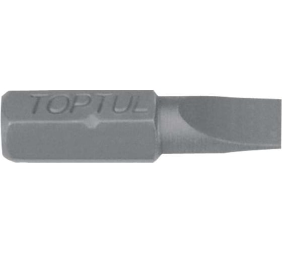Бита шлицевая SL 8x1.2, 25 мм, 1/4 дюйма TOPTUL FSAA0808