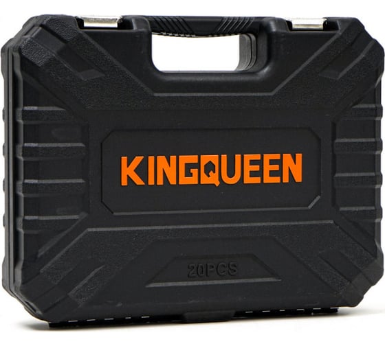 Набор ударных удлиненных головок 8-32 мм, 1/2 DR, 20 предметов KINGQUEEN WIB-403