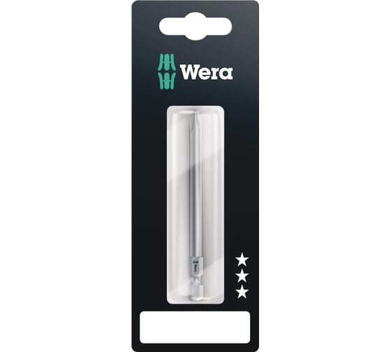 Бита 851/4 Z PH SB PH2, 152 мм, 1/4", E6.3 WERA WE-136306 1