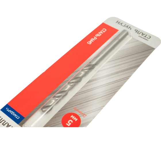 Сверло по металлу Стандарт+ (5 мм; HSS-TiN M-2) REXANT 91-0526