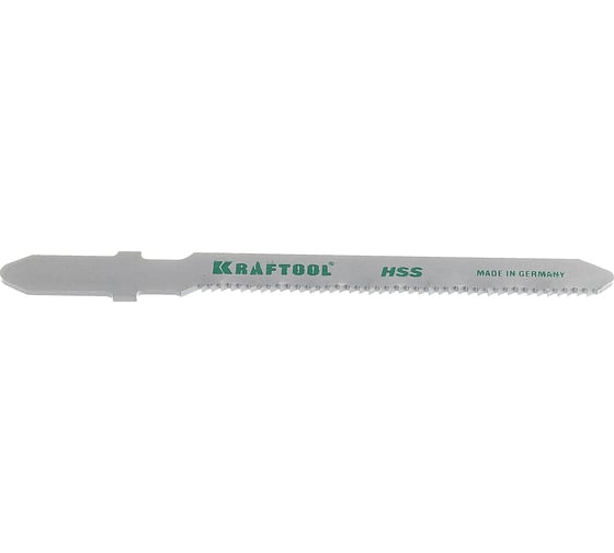 Полотна для лобзика KRAFTOOL по металлу Bi-Met, EU-хвост., шаг 1.2мм, 50 мм, 2 шт., 159555-1.2