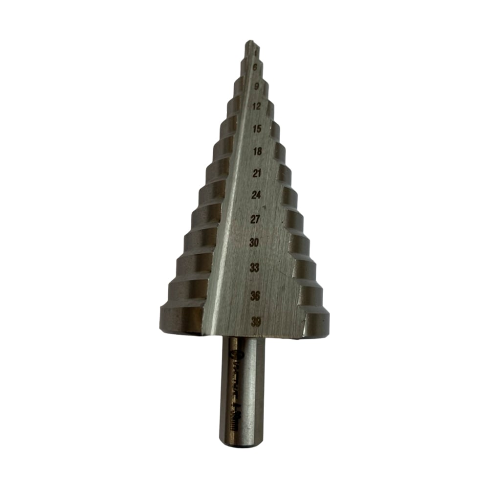 Сверло ступенчатое 4-39 мм, 13 ступеней, хв-к 10 мм, HSS ИНСТУЛС ...