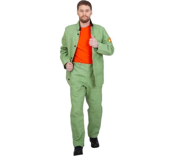 Костюм сварщика костюм+брюки Форт р 52-54 170-176 FORT 00501453884