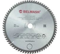 Диск пильный по ламинату 305x3.2/2.2x30 мм, 72T Белмаш RD173A