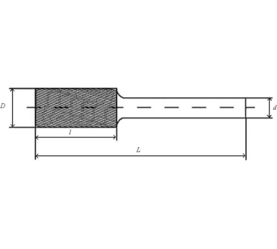 Бор-фреза A162506, двойная насечка ТОЧИНТЕХ бф00078 1