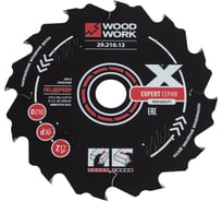 Диск пильный Эксперт 210x2.4/1.6x30 мм, Z=12 мм, A=20° WOODWORK 29.210.12