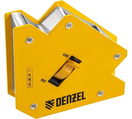 Фиксатор магнитный отключаемый для сварочных работ усилие 30 LB Denzel 97563