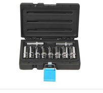 Набор головок глубоких MULTILOCK 10-19 мм, 3/8"DR, 10 предметов, в кейсе 302410K AIST 00-00016459