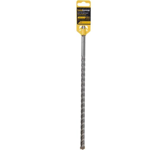 Бур SDS+ 12х310 мм Hanskonner H9019-C12-310 1