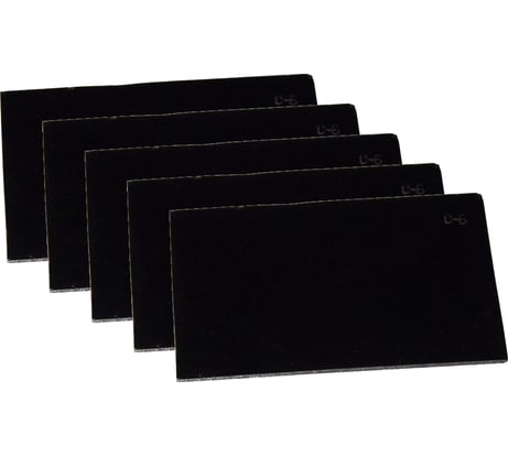 Светофильтр 102x52 мм, DIN12, C6, 5 шт Оберон XL1025212.5